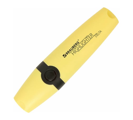 Текстовыделители BRAUBERG DELTA PASTEL набор 6 шт, ассорти, линия 1-5 мм 151736
