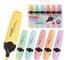 Текстовыделители BRAUBERG DELTA PASTEL набор 6 шт, ассорти, линия 1-5 мм 151736 1
