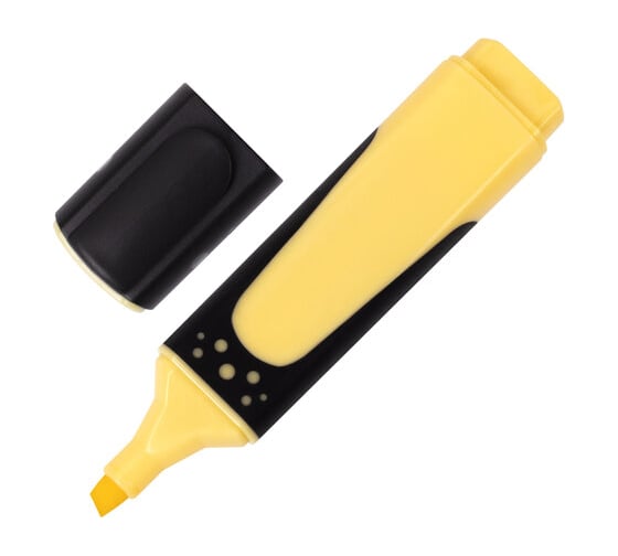 Текстовыделители BRAUBERG SUPER PASTEL набор 4 шт, ассорти, прорезиненный корпус, 1-5 мм 151756