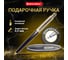 Подарочная шариковая ручка BRAUBERG Soprano синяя, серебристый корпус с синим, 0.5 мм 143484 2