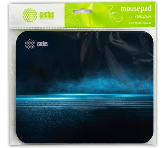 Коврик для мыши CACTUS Dark Sea 220x180x2 мм CS-MPС-P03XS 2016764