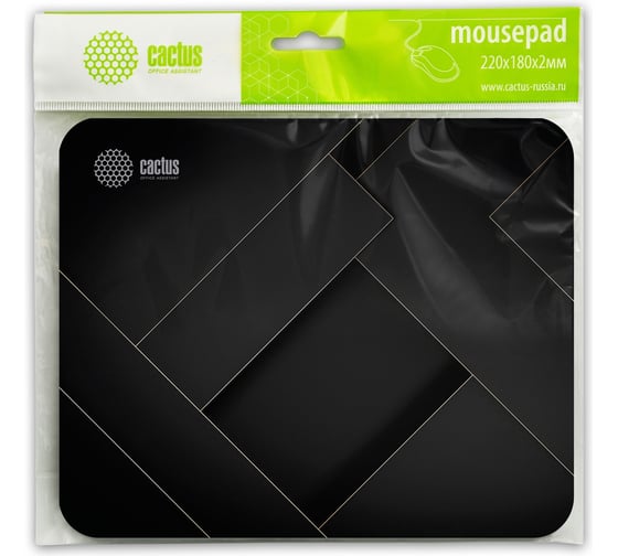 Коврик для мыши CACTUS Geometry 220x180x2 мм CS-MPС-P02XS 2016763