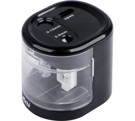 Электрическая точилка Attache Leader 2 отвер.6-8 мм и 9-12 мм,на батарейках 799609