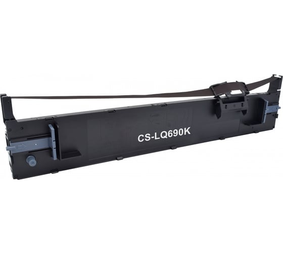 Матричный картридж CACTUS CS-LQ690K S015610 черный, для Epson LQ-690/690C/675KT/680K/690K/695C/LQ106K 2031206 1