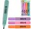 Набор текстовыделителей Staff 4 пастельных цвета, ассорти, College Stick Pastel, линия письма 1-4 мм, скошенный наконечник, 152531 1
