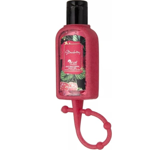 Антибактериальный гель для рук Arya Home Arya Strawberry 30 мл, красный 8680943233790