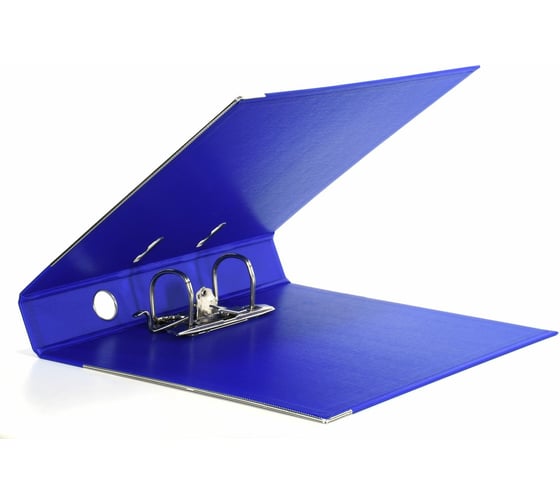 Папка-регистратор INFORMAT двустороннее покрытие, PVC, 75 мм P2PVC-75/Blu