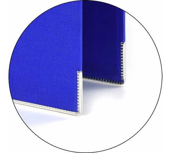 Папка-регистратор INFORMAT двустороннее покрытие, PVC, 75 мм P2PVC-75/Blu