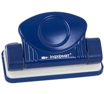 Дырокол INFORMAT ERGONOMICS 10 листов, металл, синий DEG-10Bl