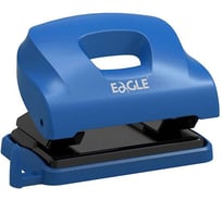 Дырокол Eagle OCEAN 12 листов, металл, синий, линейка форматов P7121/blue*