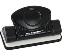 Дырокол INFORMAT ERGONOMICS 10 листов, металл, черный DEG-10K