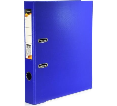 Папка-регистратор INFORMAT 55 мм, двустороннее покрытие P2PVC-55/Blu