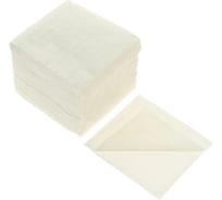 Салфетки Motti 1-слой, 24х24 см, 100 л, белые 17 г/м.кв.(-Ц) 410102