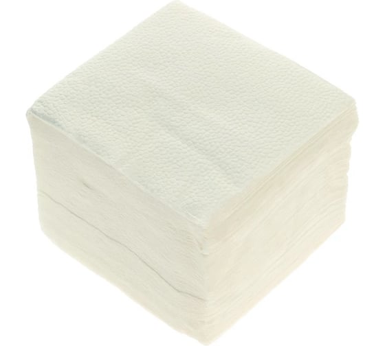 Салфетки Motti 1-слой, 24х24 см, 100 л, белые 17 г/м.кв.(-Ц) 410102