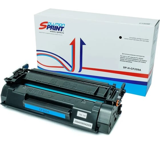 Картридж Solution Print SP CF259A 59A для HP черный без чипа 287282