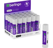 Клей-карандаш Ultra, упаковка из 24 шт., 21г, ПВП Berlingo 104281