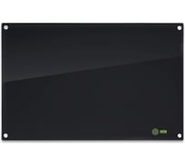 Доска стеклянная Cactus CS-GBD-65x100-BK-TM сквозное крепление черный 65x100 см 2013289