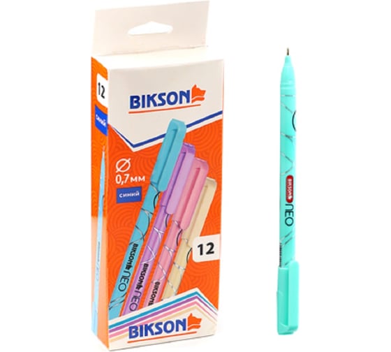 Ручка шариковая Bikson NEO, 0.7 мм, синие чернила, арт. BN0605 РучШ1422