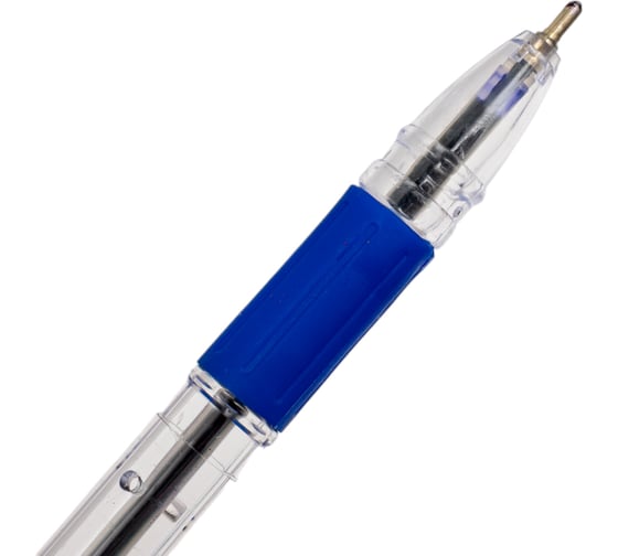 Ручка шариковая Bikson ТМ GRIPPO, 1.0 мм, синие чернила, арт. BN0606 РучШ1423