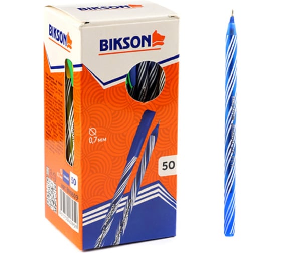 Ручка шариковая Bikson ТМ JUMBO DF, 0.7 мм, синие чернила, арт. BN0609 РучШ1426