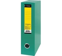 Архивный короб INFORMAT А4, 320х235х75 мм, зеленый, пластик, собранный NB6375G