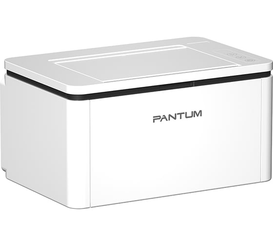 Монохромный лазерный принтер Pantum А4, 22 ppm (max 10000 p/mon), Bluetooth, wi-fi, 800 MHz, 1200x1200 dpi, 256 MB RAM, paper tray 150 pages, USB, start.cartridge 700 pages (black) BP2300W