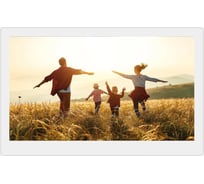 Фоторамка DIGMA 15.6 PF-1501 IPS 1920x1080, белый, пластик, ПДУ, Видео 2026393