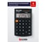 Калькулятор карманный Eleven SLD-200NR, 8 разрядов, двойное питание, 62х98х10 мм, черный 339232 2