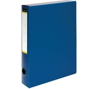 Архивный короб INFORMAT А4, 330х245х56 мм, синий, пластик, собранный NB6356B
