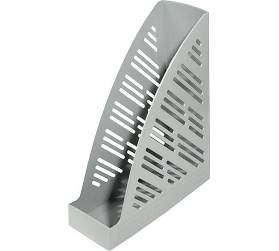 Вертикальный лоток INFORMAT 85 мм, серый, пластик NH8785GR