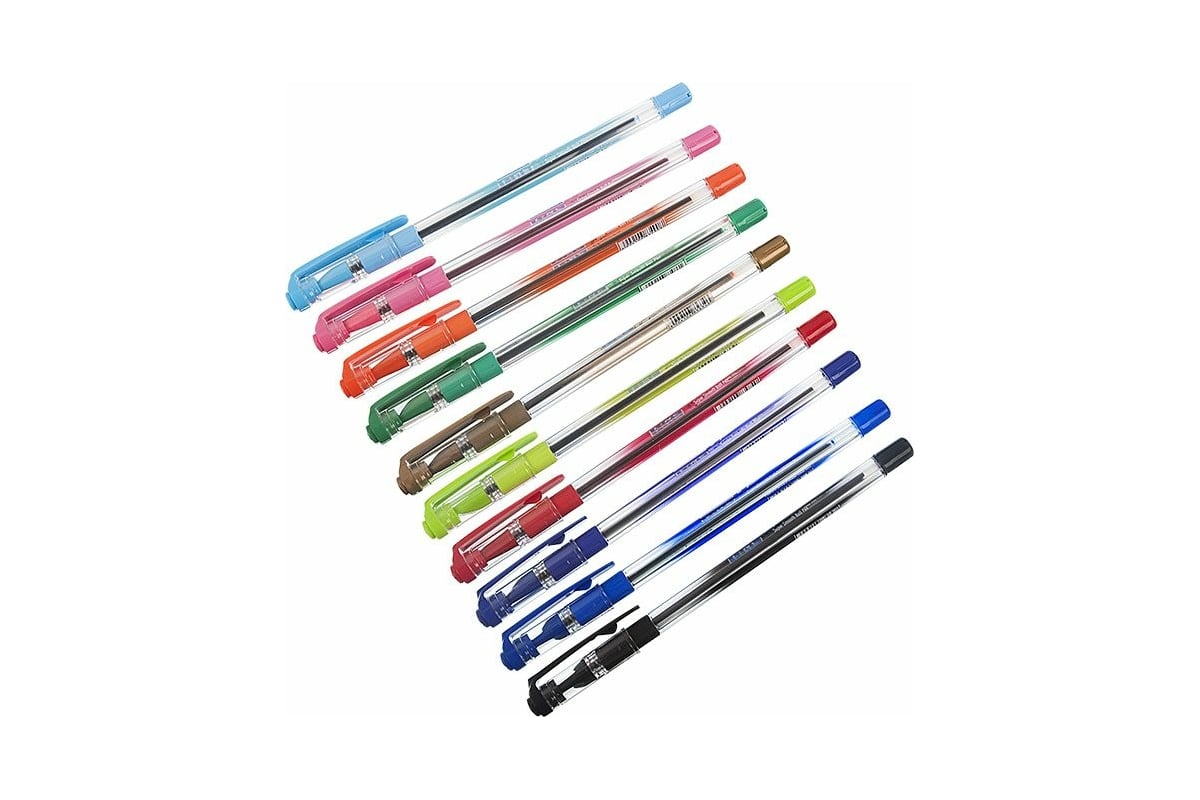 Ручки Шариковые Цветные Набор Купить