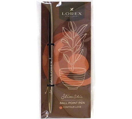 Шариковая ручка LOREX CONTOUR LOVE серия Slim Chic цвет корпуса: ассорти 4 цвета LXOPSC-CL1