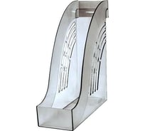 Вертикальный лоток INFORMAT 95 мм, дымчатый, пластик PH8795D