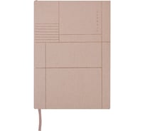 Недатированный планер LOREX LINEN STYLISH COLLECTION А5, 80 листов, интегральная обложка, розовый LXDRA5-FB1