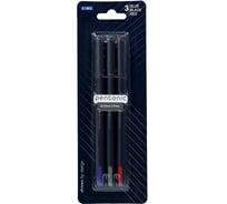 Набор шариковых ручек Linc PENTONIC 0.7 мм, 3 шт, ассорти 7024/3/ASST