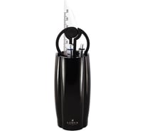 Настольный набор LOREX VASE 5 предметов, черный, пластик LXDSVA-B