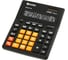 Калькулятор настольный Eleven Business Line CDB1201-BK/OR, 12 разрядов, двойное питание, 155х205х35 мм, черный/оранжевый 365633 2