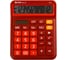 Калькулятор настольный Eleven CDC-110-RD, 12 разрядов, двойное питание, 125х160х28 мм, красный 365655 1