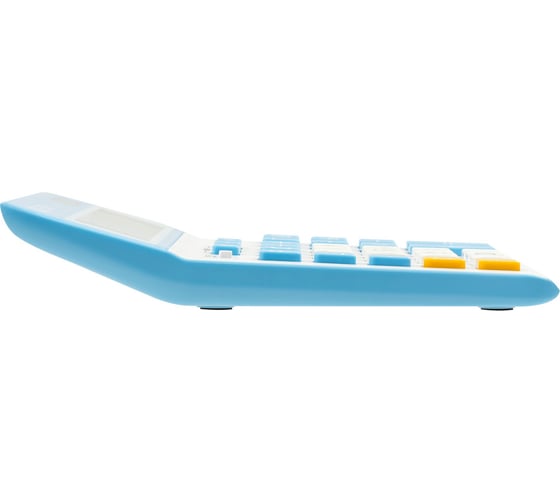 Калькулятор настольный Eleven CDC-120-WH/CY, 12 разрядов, двойное питание, 155х206х38 мм, белый/синий 365646
