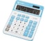 Калькулятор настольный Eleven CDC-120-WH/CY, 12 разрядов, двойное питание, 155х206х38 мм, белый/синий 365646 2