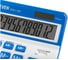 Калькулятор настольный Eleven CDC-120-WH/NV, 12 разрядов, двойное питание, 155х206х38 мм, белый/темно-синий 365644 4