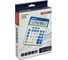 Калькулятор настольный Eleven CDC-120-WH/NV, 12 разрядов, двойное питание, 155х206х38 мм, белый/темно-синий 365644 6