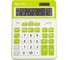 Калькулятор настольный Eleven CDC-120-WH/GN, 12 разрядов, двойное питание, 155х206х38 мм, белый/салатовый 365652 1