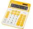 Калькулятор настольный Eleven CDC-120-WH/OR, 12 разрядов, двойное питание, 155х206х38 мм, белый/оранжевый 365650 2