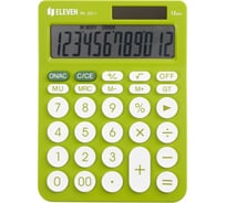 Калькулятор настольный Eleven RK-2311-GN, 12 разрядов, двойное питание, 143х192х26 мм, салатовый 365638