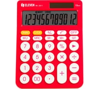 Калькулятор настольный Eleven RK-2311-PK, 12 разрядов, двойное питание, 143х192х26 мм, розовый 365640