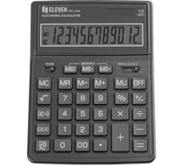 Калькулятор настольный Eleven SDC-444X-GR, 12 разрядов, двойное питание, 155х204х33 мм, cерый 365636