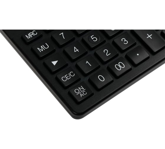 Калькулятор настольный Eleven SDC-333X-BK, 12 разрядов, двойное питание, 125х155х31 мм, черный 365637