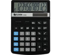 Калькулятор настольный Eleven TLT-2348, 12 разрядов, двойное питание, с регулируемым углом наклона дисплея, 140х197х26 мм 365658
