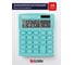 Калькулятор настольный Eleven SDC-810NR-GN, 10 разрядов, двойное питание, 127х105х21 мм, бирюзовый 339215 2